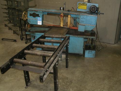 Automatic Horizontal Bandsaw, S/N. 470-89368, 1989, with 1" Blade, 2-HP Main Motor