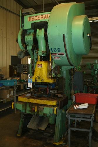 S/N. 775, 4" Stroke, 75 SPM, 3" Adj., Bed 28" x 36"