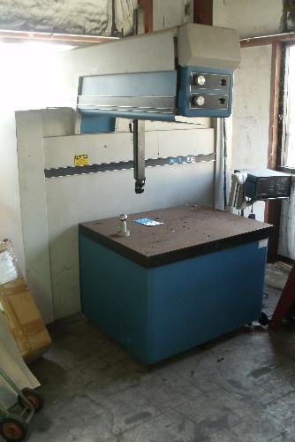 x 42.5" Table, Bendix Measurment Processor DRO, Head S/N. E71325