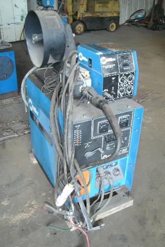 Power Source with Miller 24V Constant Speed Wire Feeder
