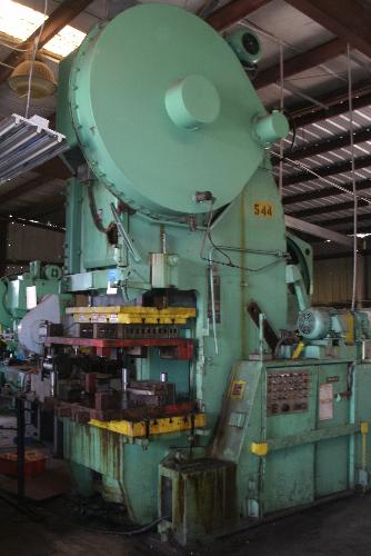 693942-D, 12" Stroke, 40 SPM, 26" Shut Height, Bed 50" L-R, 30" F-B, 5" Stoke of Cushion
