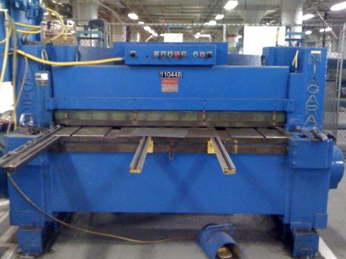 Capacity, 72" Length, 55" Squaring Arm, 36" Manual Back Gauge, (2) Sheet Supports Located in: East