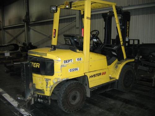 V6568C; 8,000 lb. Diesel, 2-Stage Mast, Side-Shift, Fork Positioner, 66" Forks, 121" Max Lift