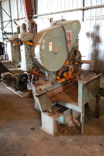 12144; Capacities: 5” x ¾” Plate Shear, 1-3/16” x ¾” Plate Punch, 2” Round Bar Shear, 1-3/4” Shear