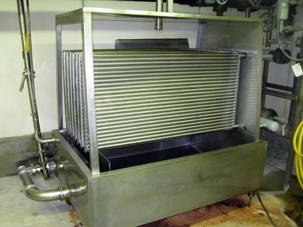h.p. Baldor s.s. pump, w/all associated piping & hookups, Rigging Quote by TSR: $1,000.00