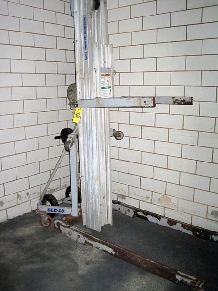 #9501-17164, max. height 18' 6", max weight 650 LBS, Rigging Quote by TSR: $75.00