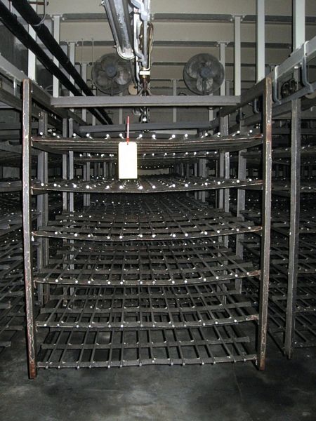 trolley, 6 shelves, 7" between shelves, Rigging Quote by TSR: $50.00 each