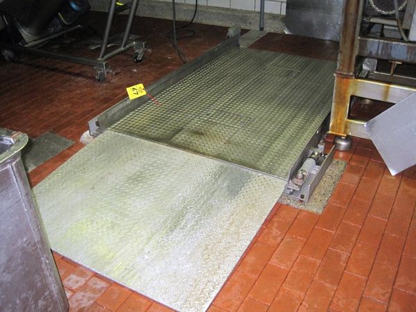 I-127 digital scale readout & s.s. ramp, Rigging Quote by TSR: $400.00