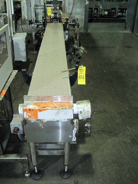 10' L plastic belt, adjustable legs, w/1 h.p. drive, Rigging Quote by TSR: $225.00