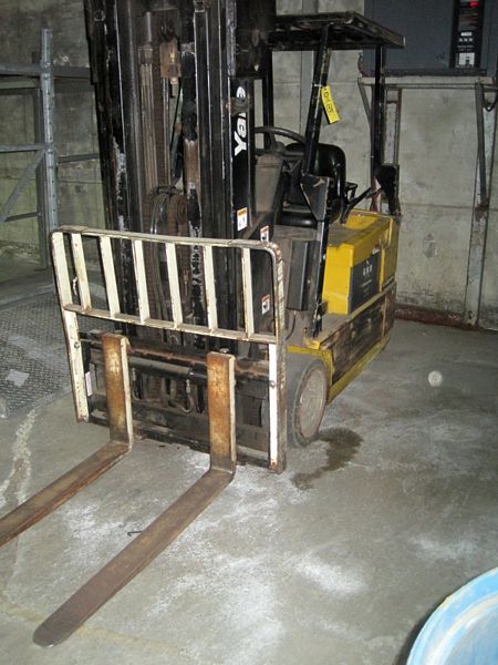 t w/side shift, GNB Mdl. SCRFLX-18-865812 charger, 36 volt & GNB 36 volt battery, Rigging Quote by
