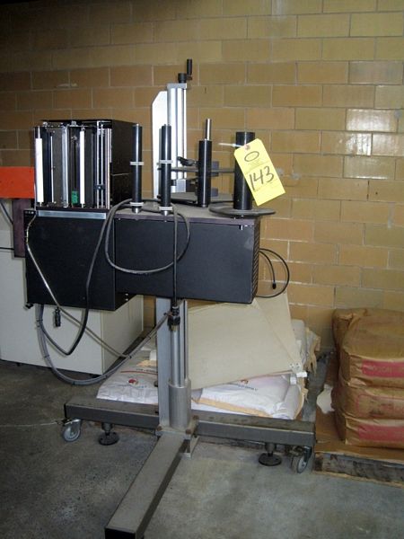 Label Applicator on stand, Rigging Quote by TSR: $100.00
