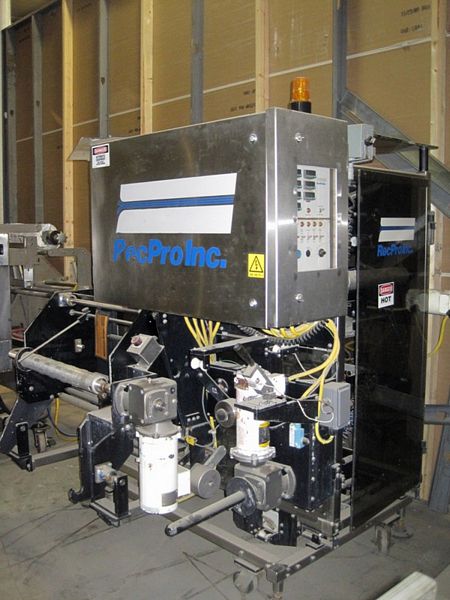 , for Vertical Form Fill& seal Packager, for 
side zipper attachment, stand alone unit, USDA 
***