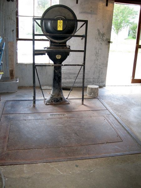 77' W X 71" L, in ground platform w/Toledo dial scale