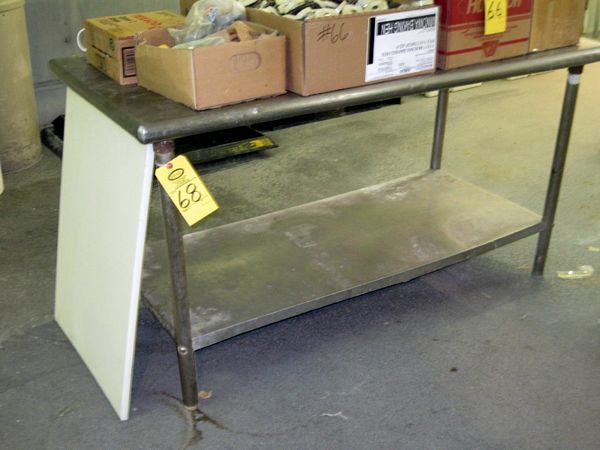 helf & 24" W X 30" L poly cutting board