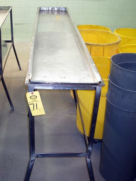 42" H, w/mild steel legs