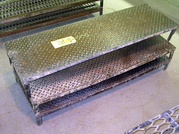 48" L & (1) 15 1/2" W X 48" L