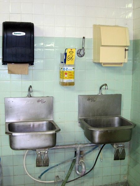 towel dispensers & soap dish