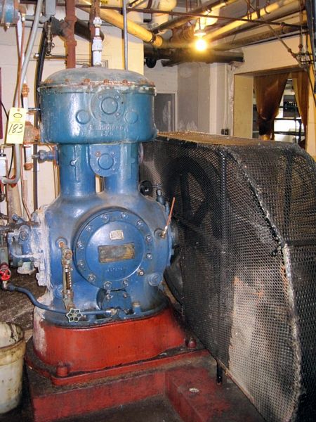, Ser. #AD72013, w/20 h.p., 3 phase Allis Chalmers motor