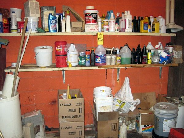 , Lubricants, Spackle, etc.