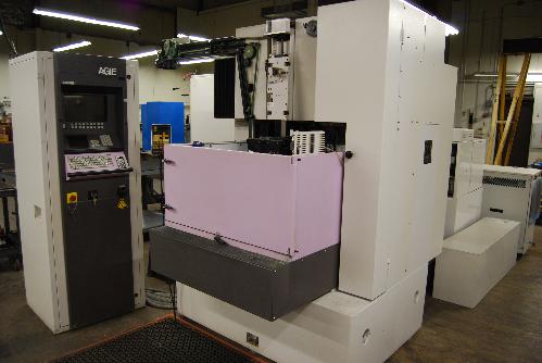 4); Travels: 15.7" X 9.85" X 10"; +- 30 Deg. Taper; Auto Wire Threading; Submerged; 24 sq.in/hr;