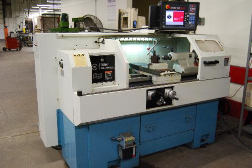 C Lathe. S/N. 0530CH13828, (2005); Swing Over Bed: 16"; Distance Between Centers: 30"; Height of