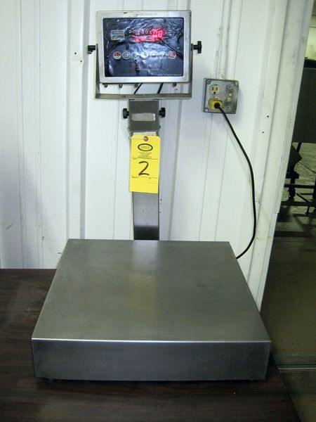 -0094, 200 LB X .1 LB cap., 18” X 18” s.s. top