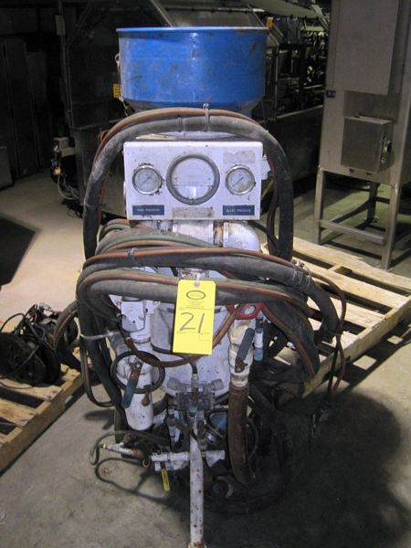 Blaster), 12” Diam. X 32” D on tank, Nat. Board #6706, MAWP 125 PSI @ 450º F, MDMT -20ºF @ 125 PSI,