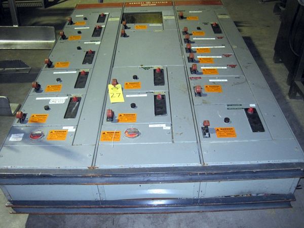 el, Cat. #478X0636L01, Diagram #234B7076, Amps: supply 600, sect 300, 480 volts, 3 phase, 60
