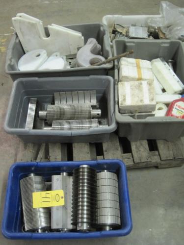 , Feed Plates, Circular Knives, Crosscut 
Knives, etc.