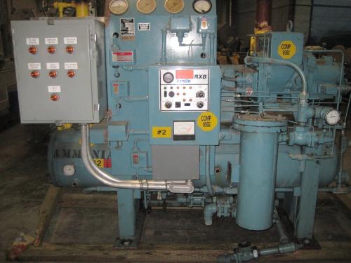 00 h.p., 3 phase Reliance motor, 3600 RPM, R-17 refrigerant, 300 PSIG, unit has been capped & welded