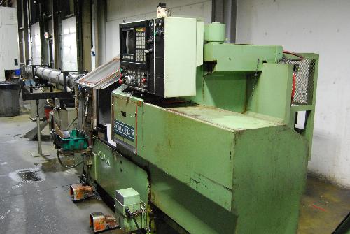 ion Turret; Sub Spindle; Collet Chuck; Chip Conveyor; OKUMA OSP5020L CNC Control; W/ LNS 6.65HS-5.