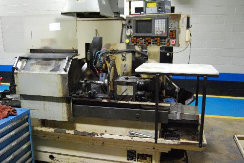 K373 (1996); 16" X 1.96" Wheel Diameter @ 2121 RPM; 5" Wheel Bore Diameter; Marposs E9; FANUC Series