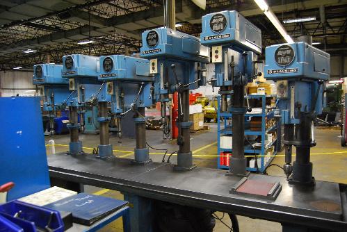 Drill; Spindle Speeds 150-2,000 RPM; 2' x 10' Table