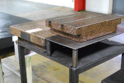 One 24" x 18" x 5"; One T-slotted 18" x 12" x 4"