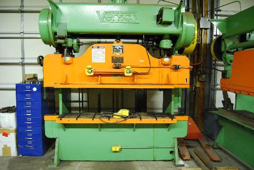308-206-65. 5" Stroke; 18" Shut Height; 5" Adjustment; 92" Bending Length; 78" Between Housings