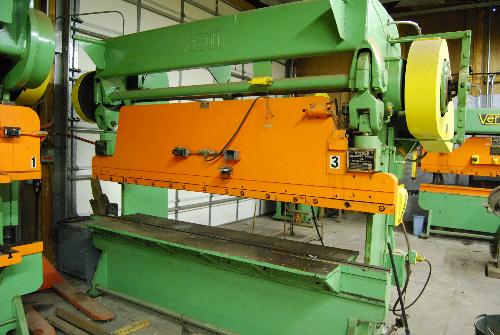 00-208F. 3" Stroke; 12" Shut Height; 4" Adjustment; 116" Bending Length; 102" Between Housings