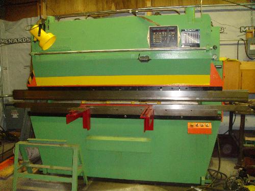 . S/N. 84.2 843. 96" Bending Length; 84" Between Housings; Autogauge CNC1000 Control; with Automec