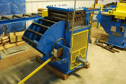 DOOR-TEX. (1985). 7 Roll Design; 18" Max. Material Width; 7.5 HP; 1,750 RPM