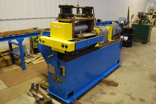 X. (1985). Durant Programmable Controller; 18" Max. Material Width; Air Pinch; 23 HP Drive Motor;