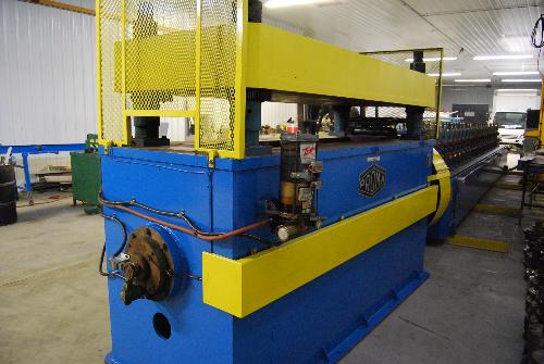 nical Cut-Off Press. S/N. 0445-DOOR-TEX. (1985). 30 Cuts Per Minute; 2" Stroke; 12" Max. Shut