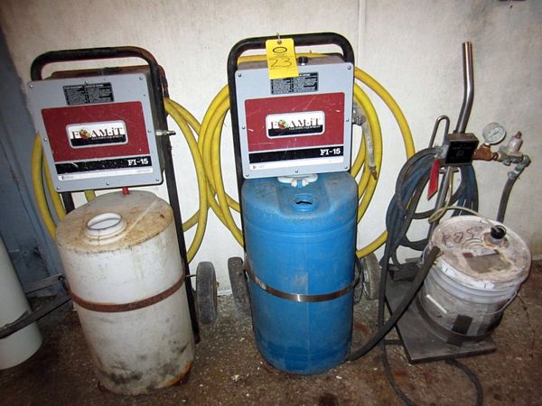 urized Chemical Sprayers, Lafferty Equip. Portable Pressurized Chemical Sprayer, each w/hose