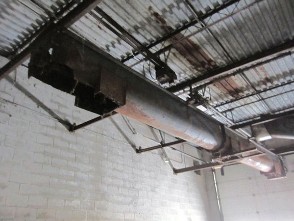 ended from ceiling