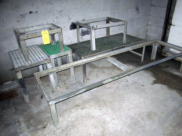 forms & (2) Tote Racks