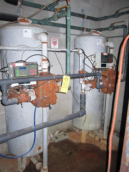 ner System, Ser. #B119284, Dual Tanks w/Bruner Controls, Bruner-Matic Valves & Poly Salt Tank