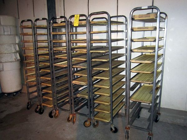 26" L X 68" H, 12-shelves