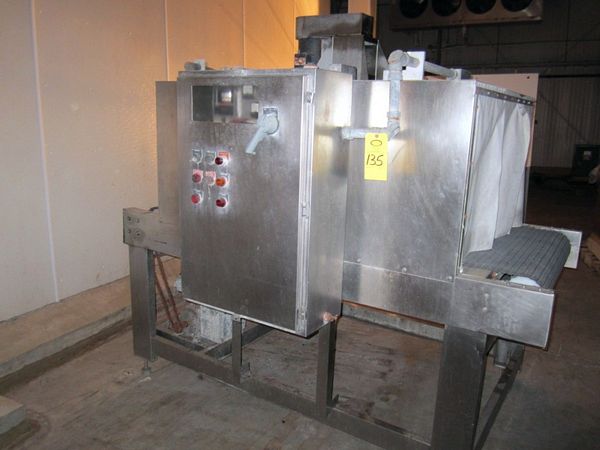 unnel, plastic belt, s.s. control panel