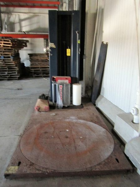 , Ser. #09006547, 58" diam. turn table, 6' H travel height