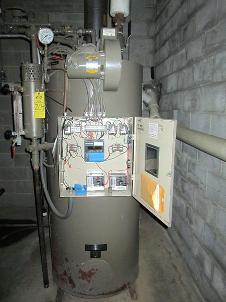 er. #85512, Mat. Bd. #85512, 518 Lbs. steam/hr. max., Mfg. 2000, used for steam oven, 948 hours