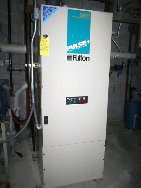 on Boiler, Nat. Bd. #3749, 850K BTU/hr., Design PSI 160, Mfg. 2000, Honeywell 995 Valve