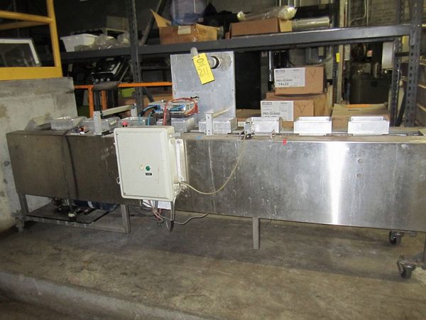 1/2" L X 2" D on 12' centers, 230 volts, 3 phase, on wheels